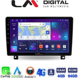 LM Digital ZC8019UP Ηχοσύστημα Αυτοκινήτου με Οθόνη Αφής & GPS