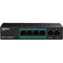 Trendnet TPE-S50 Unmanaged L2 Switch με 4 Θύρες Ethernet 100Mbps