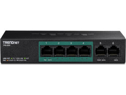 Trendnet TPE-S50 Unmanaged L2 Switch με 4 Θύρες Ethernet 100Mbps