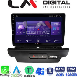 LM Digital ZT8125 Ηχοσύστημα Αυτοκινήτου με Οθόνη Αφής & GPS
