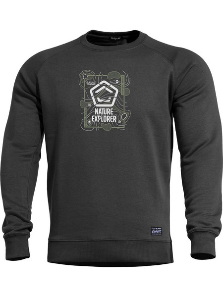 Φούτερ Pentagon HAWK SWEATER NATURE EXPLORER BLACK