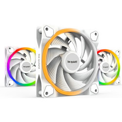Be Quiet Light Wings High-Speed Case Fan 120mm ARGB με Σύνδεση 3-Pin 4-Pin PWM 3τμχ White