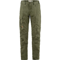Fjallraven Ανδρικό Παντελόνι Cargo Κανονική Εφαρμογή Ανθρακί 82511-030