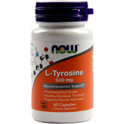 Now Foods L-Tryptophan 500mg 60 Κάψουλες