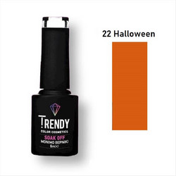 Trendy Color Cosmetics Soak Off 22 Halloween Ημιμόνιμο Βερνίκι Νυχιών 6ml
