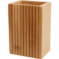 Θήκη από bamboo για οδοντόβουρτσες 8.8x6.6x12.5cm