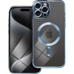 Is Tpu Mag Electro Iphone 15 Pro Max Trans Blue Backcover - (MAGETPUIP15PMB)