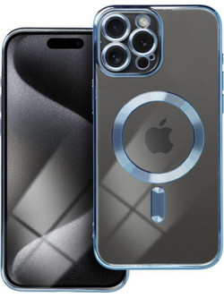 Is Tpu Mag Electro Iphone 15 Pro Max Trans Blue Backcover - (MAGETPUIP15PMB)