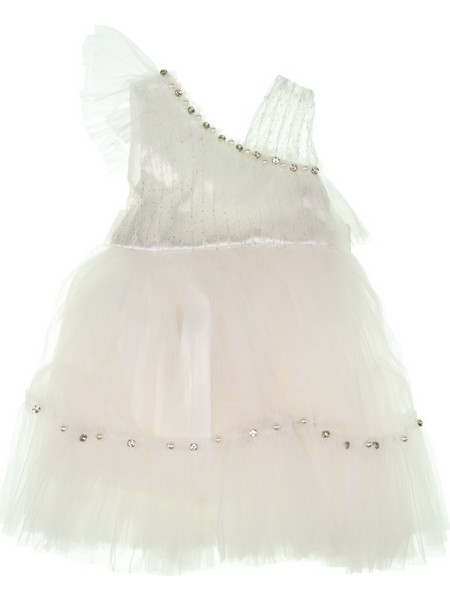 Miss Pretty παρανυφικό και βαπτιστικό φόρεμα Exquisite in White