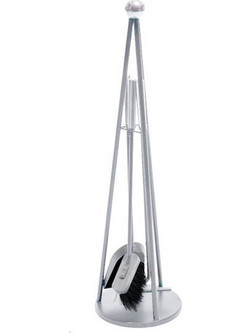 BORMANN Elite BFT1010 Κρεμανταλάδες Τζακιού Σετ 4 Τεμαχίων με Ανοξείδωτη Λαβή