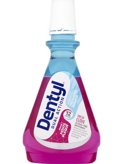 Dentyl Dual Action Fresh Clove Στοματικό Διάλυμα Κατά της Πλάκας 500ml
