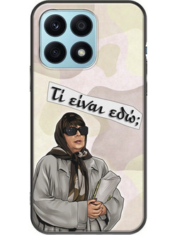 Θήκη Epic Quotes - Christina Markatou Honor X8a Black TPU (Μαύρη Σιλικόνη)