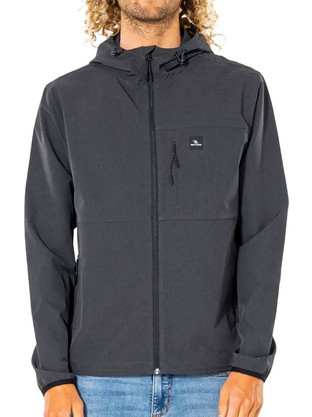 Rip Curl Anti Series Elite Crew Ανδρικό Μπουφάν Χειμωνιάτικο Puffer Μαύρο CJKDD9-90