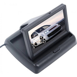 Αναδιπλούμενη οθόνη αυτοκινήτου TFT-LCD Monitor 4.3