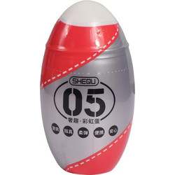 Shequ Rainbow Red Pocket Pussy Egg & Sleeve Αυνανιστήρι