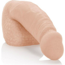 CalExotics Packer Gear Silicone Packing Penis Ρεαλιστικό Dildo με Όρχεις 14.5cm Flesh