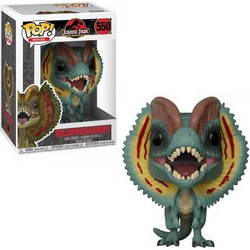 Funko Pop! Movies Jurassic Park 25th Anniversary 550 Dilophosaurus