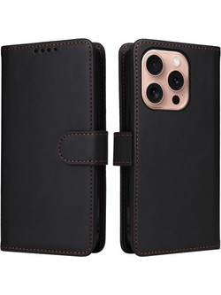 Apple iPhone 16 PRO MAX ΘΗΚΗ BOOK STYLE SMART ΜΑΓΝΗΤΙΚΗ -Μαύρο
