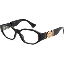 Versace VE3320U GB1 Γυναικείος Σκελετός Γυαλιών Οράσεως Κοκάλινος Μαύρος