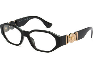 Versace VE3320U GB1 Γυναικείος Σκελετός Γυαλιών Οράσεως Κοκάλινος Μαύρος