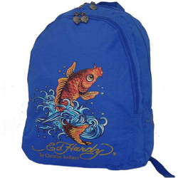 Ed Hardy Original ED03 Σακίδιο Πλάτης Μπλε