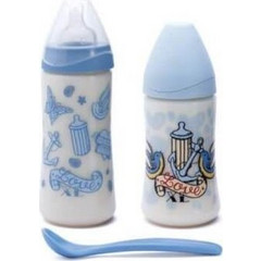 Suavinex Σετ Love Blue 360ml & 270ml
