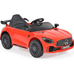 Byox Mercedes AMG GTR Ηλεκτροκίνητο Παιδικό Αυτοκίνητο Μονοθέσιο με Τηλεχειριστήριο 12V Κόκκινο