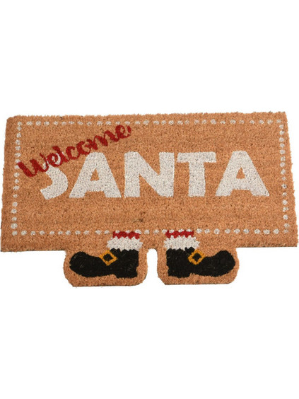 Χριστουγεννιάτικο πατάκι πόρτας Welcome Santa 60x40x1,5cm 306.001.0493.99