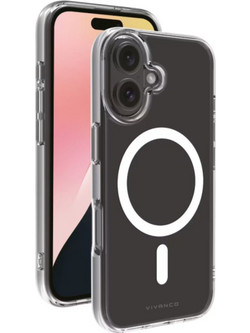 Vivanco Mag Steady Cover Iphone 16 Plus Transparent Backcover - (64237)