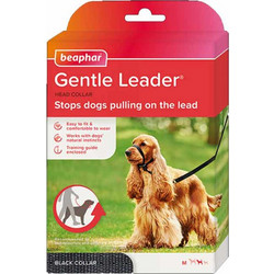 Οδηγός Beaphar Gentle Leader Medium Μαύρο