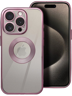 Forcell Glam Back Cover Pink (iPhone 16 Pro)