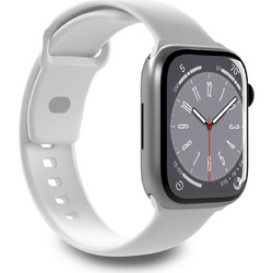 Puro Icon Elastic Λουράκι Σιλικόνης White (Apple Watch 42 / 44 / 45mm)