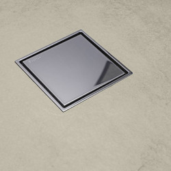 Σιφώνι Δαπέδου 15x15 KARAG Confluo Standard1 Plate 2 Σε 1
