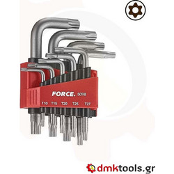 Force 5098τ Σετ Allen Torx Με Τρύπα