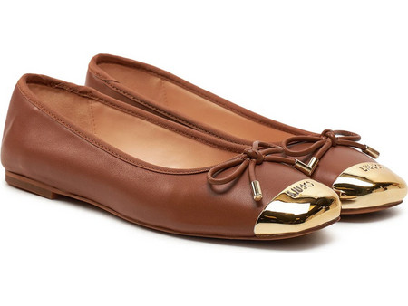 LIU JO 'DAFNE' BALLERINA ΠΑΠΟΥΤΣΙ ΓΥΝΑΙΚΕΙΟ SF4089PX460-S1804 (S1804/BROWN)
