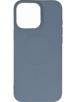 Liquid Silicone Case MagSafe for iPhone 16 Pro Max - light gray