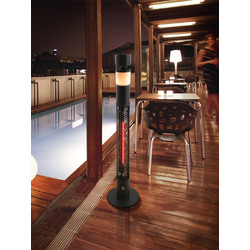 Schuller Heat Sound 748719 Σόμπα Εξωτερικού Χώρου Ηλεκτρική 1500W Μαύρο