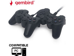 Gembird JPD-UDV2-01 Wired Controller PC Black