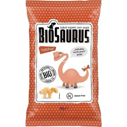 Holle Biosaurus Βιολογικά Γαριδάκια με Κέτσαπ Χωρίς Λακτόζη 50gr