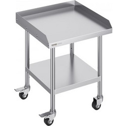 Τραπέζι Εργασίας Ανοξείδωτο VEVOR 24"x24" με Ρόδες CFBXGGZTDJLSLBJRWV0
