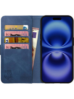 Θήκη Apple iPhone 16 Pro Max - Rosso Element PU Πορτοφόλι - Blue (8719246453946)