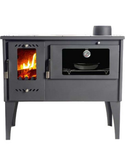 Ntontos No 170 Ατσάλινη Ξυλόσομπα με Φούρνο 11.5kW