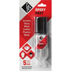 ΚΟΛΛΑ ΕΠΟΞΙΚΗ 2 ΣΥΣΤΑΤΙΚΩΝ 28ml (ΣΥΡΙΓΓΑ 5min) EPOXY FAST ELASTOTET Ποσοτ.12.00