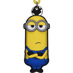 MINIONS - Kevin - Soft Touch Bagclip Keychain