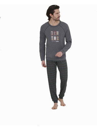 You 365 Ανδρική Χειμερινή Πυζάμα Slim Fit892649
