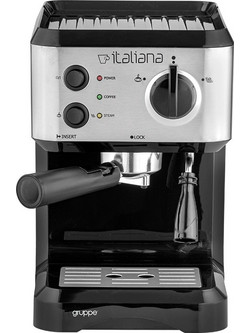 Gruppe Italiana CM 4677 Inox Μηχανή Espresso 1050W 20bar