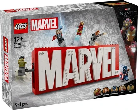 Lego MARVEL Logo & Minifigures για 12+ Ετών 76313