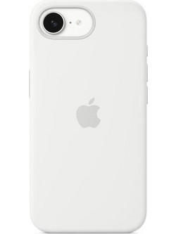 Apple iPhone 16e Silicone Case White Θήκη Κινητού