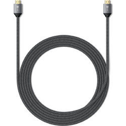 Satechi Καλώδιο HDMI 2.1 Braided HDMI Male to HDMI Male 2m Black