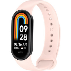 Techsuit Watchband W014 Λουράκι Σιλικόνης Pink (Xiaomi Smart Band 8 / 9 / 10)